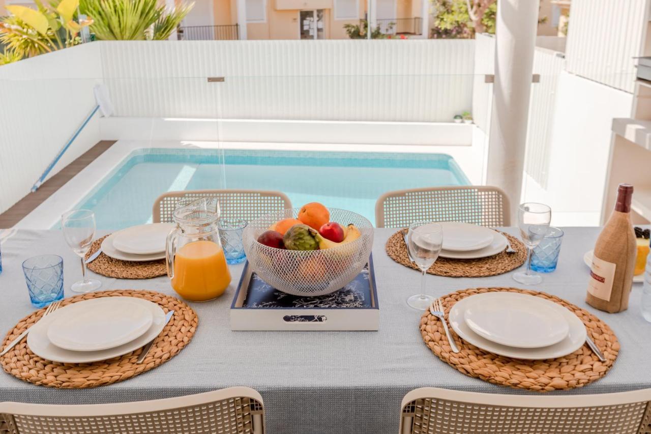 Seascape Villa Private Pool & Rooftop Jacuzzi With Sea View Near Manta Rota Beach 维拉诺瓦德卡塞拉 外观 照片